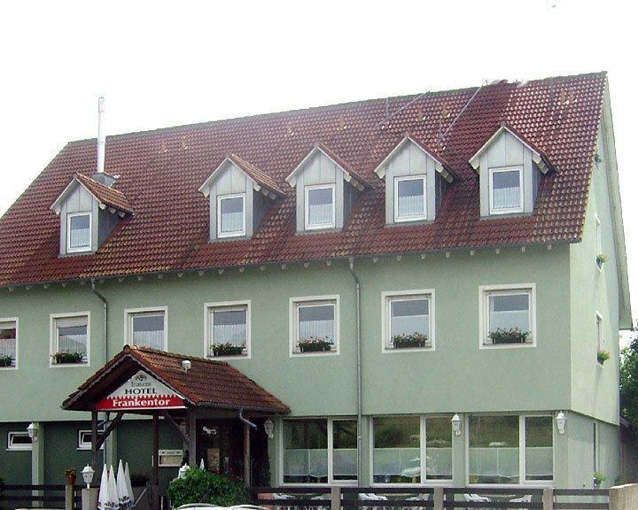 Landgasthof Frankentor Motel Wasserlosen Exterior photo