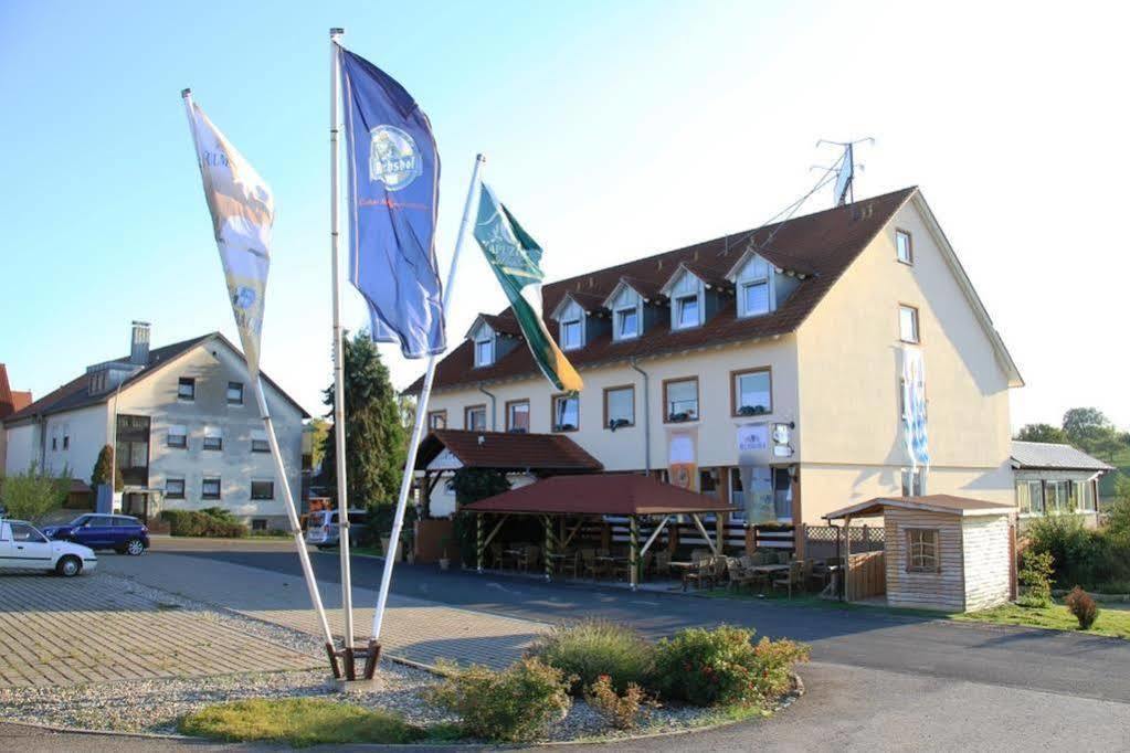 Landgasthof Frankentor Motel Wasserlosen Exterior photo